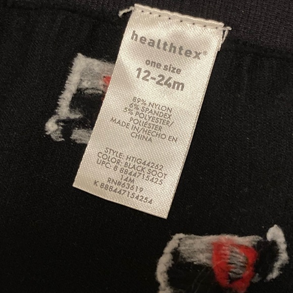 Healthtex Scottie Tights, 12-24mo - Picture 6 of 6